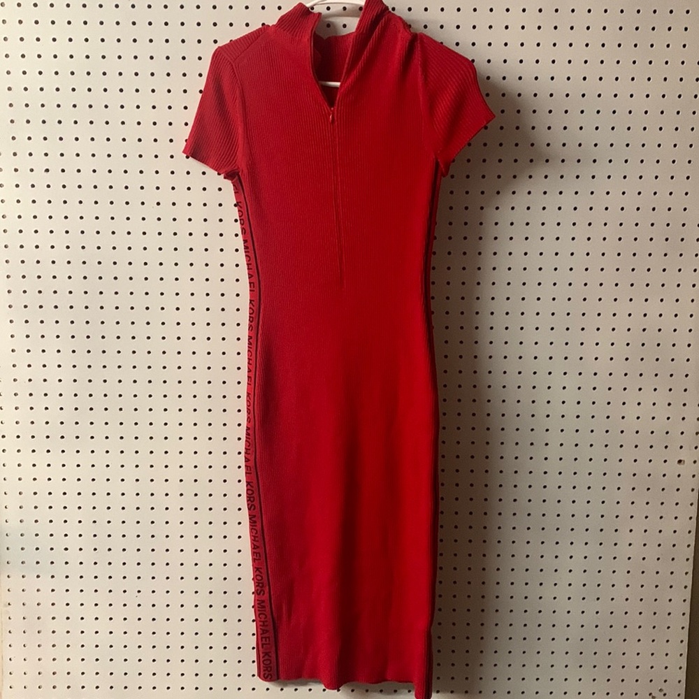 Michael kors red dress size medium